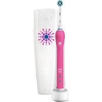 Электрическая зубная щетка Oral-B Pro 750 Cross Action D16.513.UX (розовый)