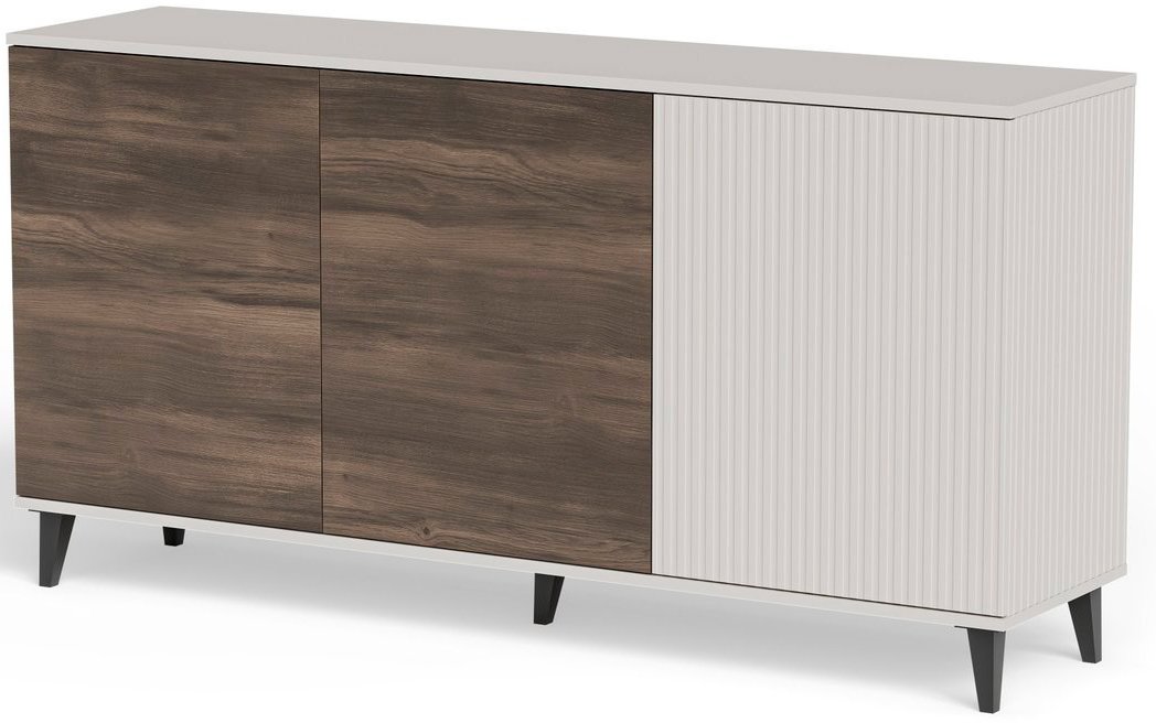 

Комод Halmar Random 2 KM-1 (кашемир/орех/черный)