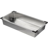 Кухонная мойка Saniteco 5050 PVD (с сифоном, дозатором и коландером)