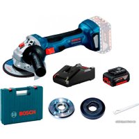 Угловая шлифмашина Bosch GWS 180-LI Professional 06019H9025 (с 1-им АКБ, кейс)