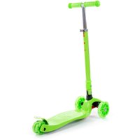 Двухколесный детский самокат Полесье Со складной ручкой 0072C 94391 (зеленый)