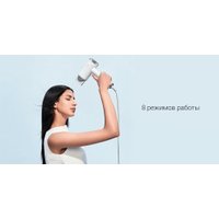 Фен Xiaomi High-speed Ionic Hair Dryer GSHGL01LX (европейская версия, белый)