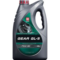 Трансмиссионное масло Лукойл Gear GL-5 75W-90 4л
