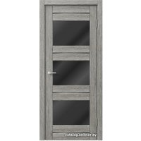 Межкомнатная дверь MDF-Techno Dominika 300 60x200 (magic дым/лакобель черный)