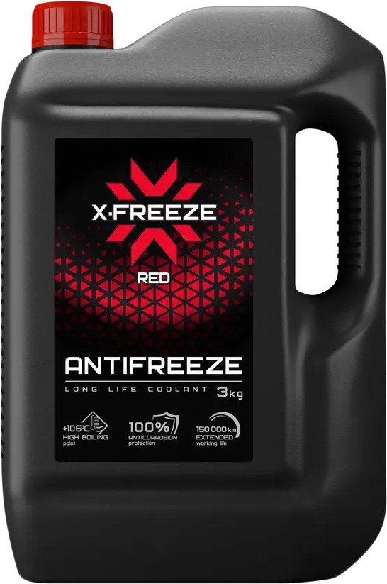 Антифриз X-Freeze Red 430206095 3 кг