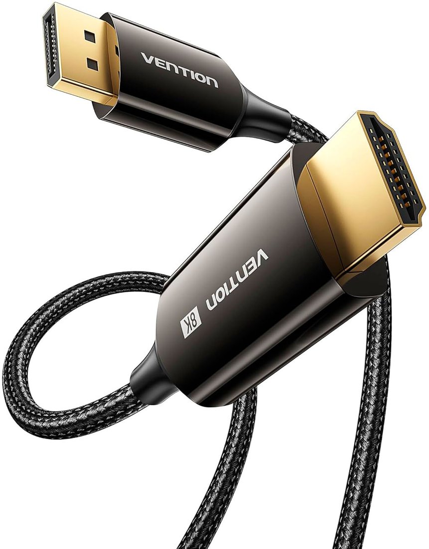 

Кабель Vention HFPBAC DisplayPort - HDMI (1.8 м, черный)