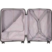 Чемодан-спиннер Polar Р0007 24" (черный)