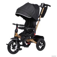 Детский велосипед Moby Kids Leader 360° 12x10 AIR (черный)