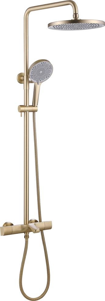 

Душевая система Abber Thermostat AF8516G (золото матовое)