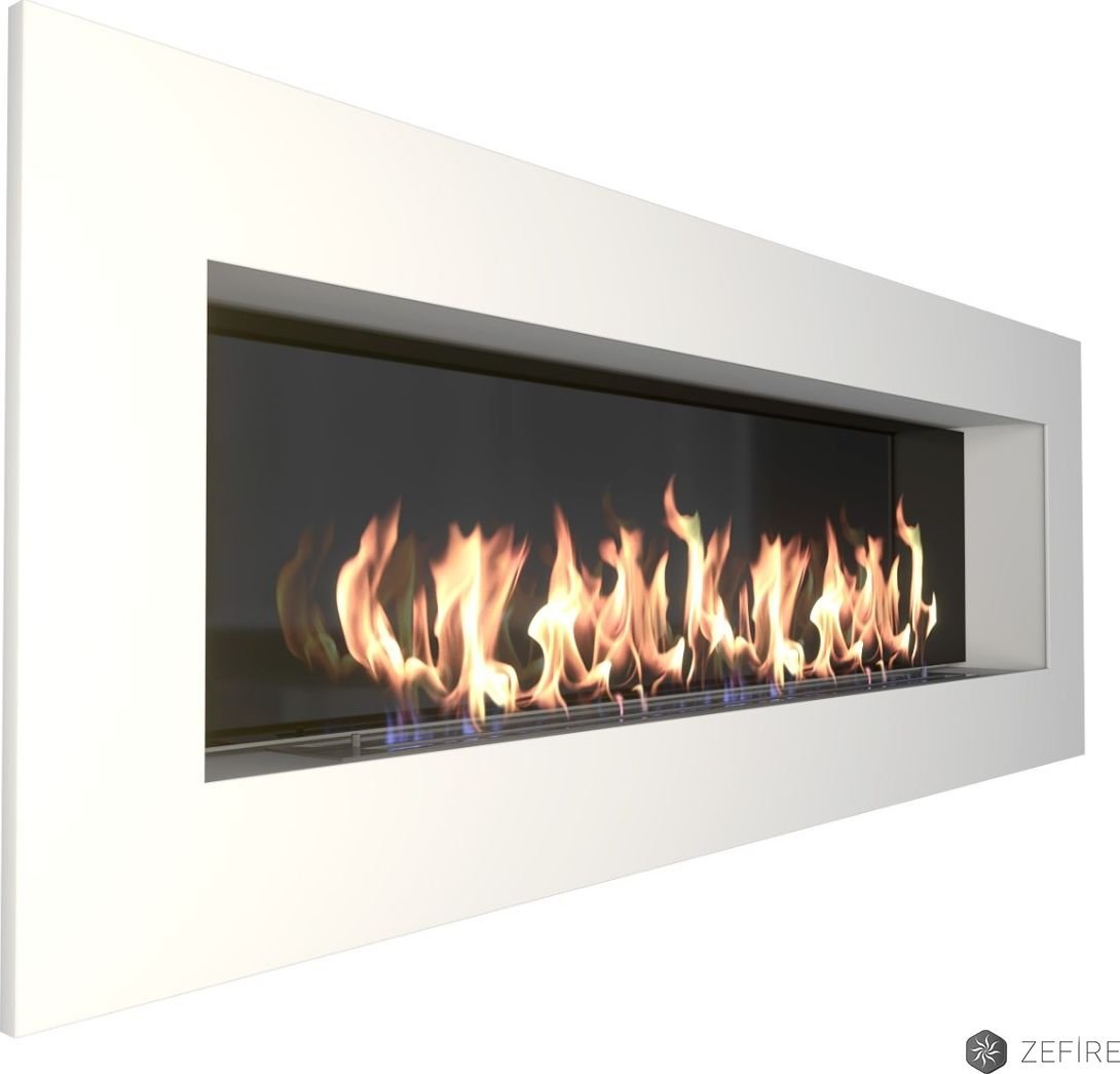 

Биокамин ZeFire Elliot 1800 белый со стемалитом