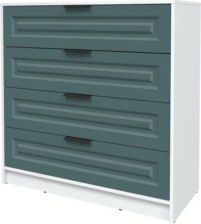 

Комод Интерлиния Концепт КТ-К100 Деко (белый платинум/верде)