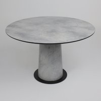 Кухонный стол Lepremo AV 1317 HPL+МДФ 1200 (мрамор марквина синий/черный)