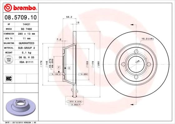 

Brembo 08570910