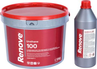 Клей для напольных покрытий и пробки Renove Urethane 100 - 2К (9.99 кг)