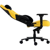 Игровое (геймерское) кресло Evolution Nomad PRO Cyberpunk Bloodhound (черный/желтый)