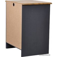 Тумба Диприз Хаба Д 1413.2 (серый воск/антик)