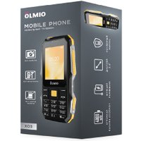Кнопочный телефон Olmio Х03 (черный)