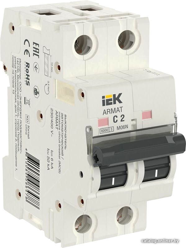 Выключатель автоматический IEK AR-M06N-2-C006