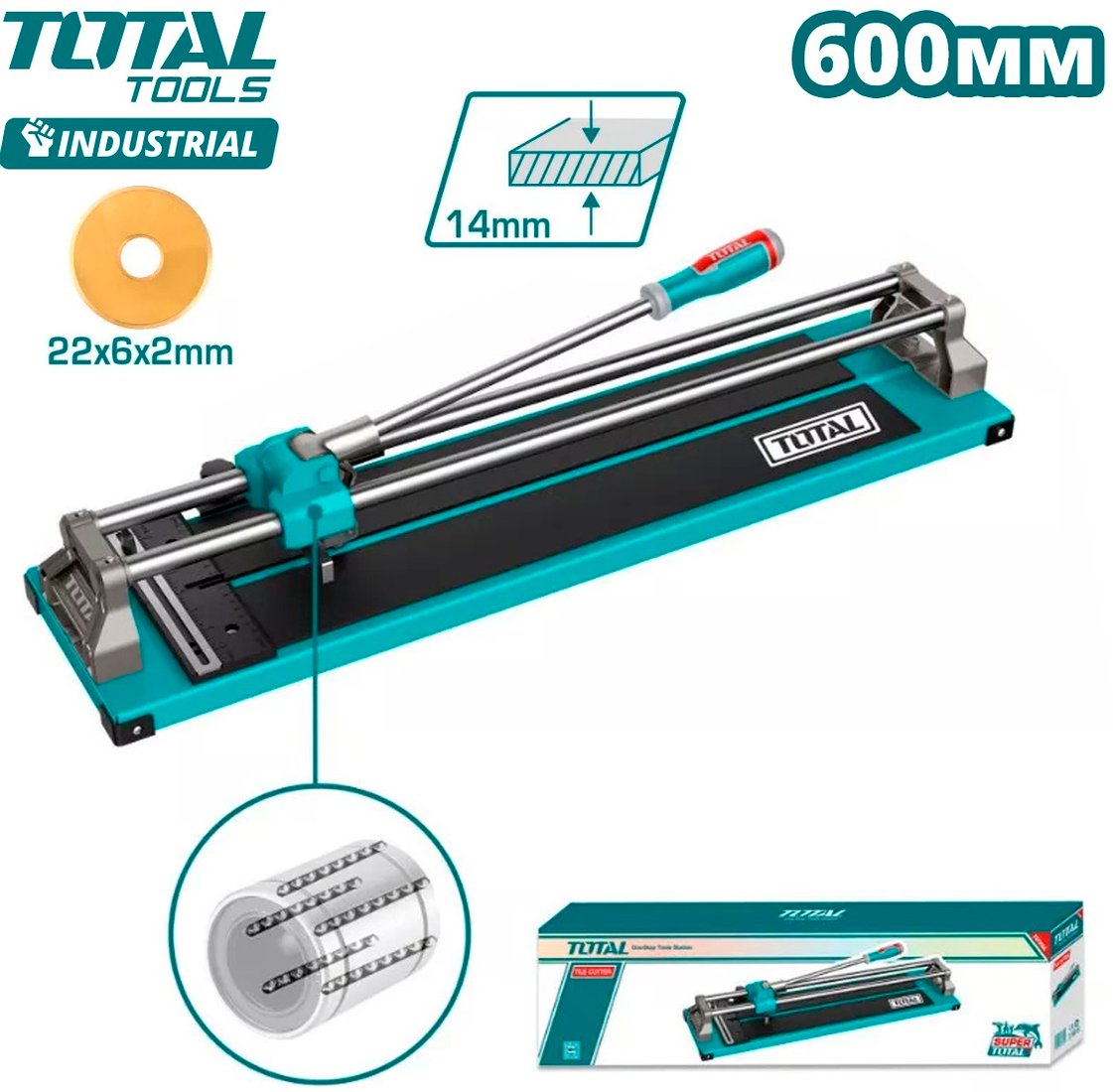 

Ручной плиткорез Total THT576002