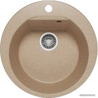 Кухонная мойка Polygran Atol-520 (песочный 302)
