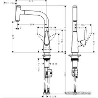 Смеситель Hansgrohe Talis Select S 72822000