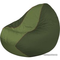 Кресло-мешок Flagman Classic К2.1-219 (оливковый темный/оливковый)