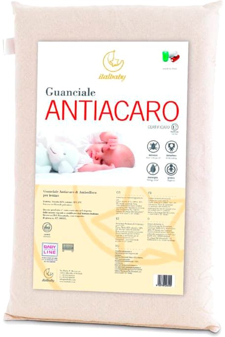 

Спальная подушка Italbaby Antiacaro 38х55 (белый)