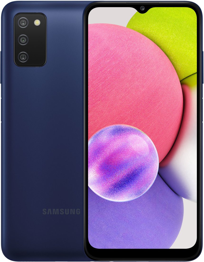

Смартфон Samsung Galaxy A03s SM-A037F 4GB/64GB (синий)