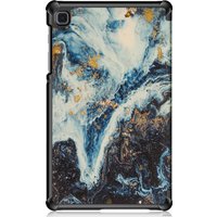 Чехол для планшета JFK Smart Case для Samsung Galaxy Tab A8 10.5 2021 (синий мрамор)