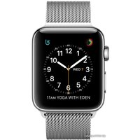 Умные часы Apple Watch Series 2 42mm Stainless Steel with Milanese Loop [MNPU2]