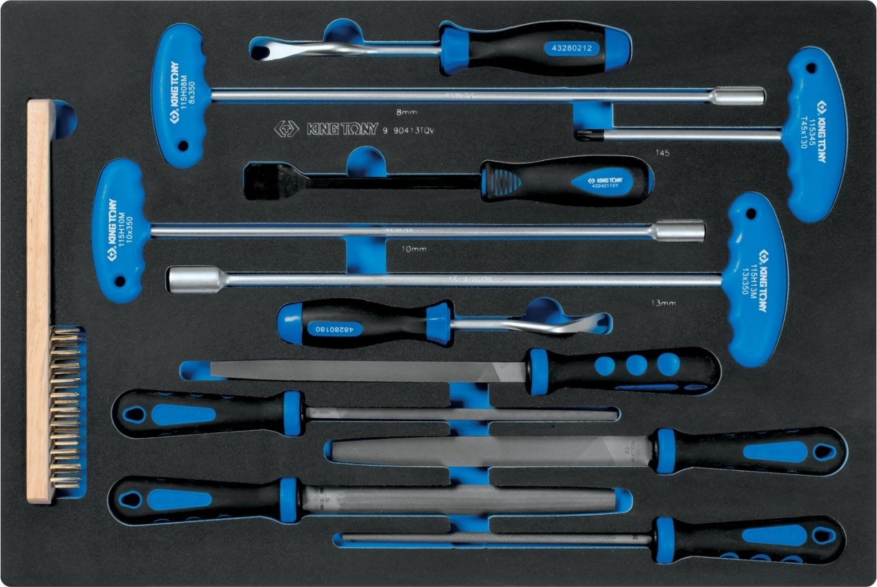 

Набор напильников King Tony 9-90413TQV (13 предметов)