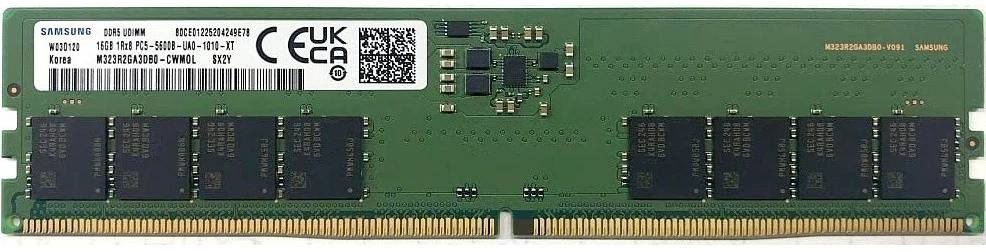 Оперативная память Samsung 16ГБ DDR5 5600 МГц M323R2GA3EB0-CWMOL