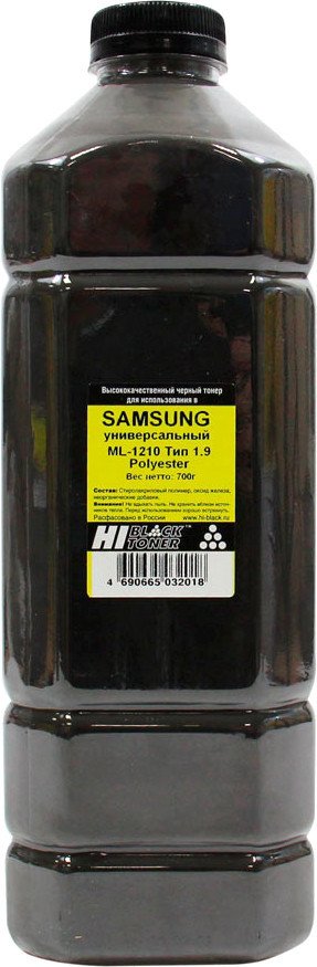 

Тонер Hi-Black Универсальный для Samsung ML-1210 Polyester Тип 1.9 700 г