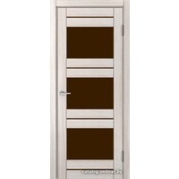 Межкомнатная дверь MDF-Techno Dominika 300 50x200 (лиственница белая/лакобель коричневый)