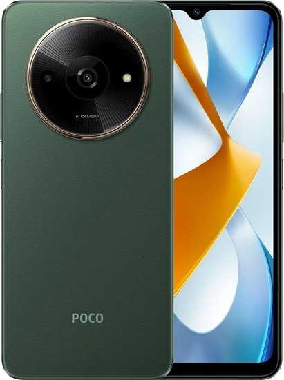 POCO C61 4GB/128GB международная версия (зеленый) телефон купить в