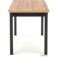 Кухонный стол Halmar Cobalt 120/68 (дуб вотан/черный)