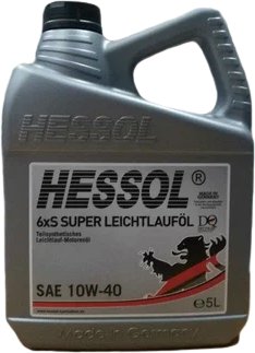 Моторное масло Hessol 6xS Super Leichtlaufol SAE 10W-40 5л