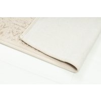 Ковер для жилой комнаты Karven Nostalji 120х180 KV 033 (хлопок/вискоза, светло бежевый)