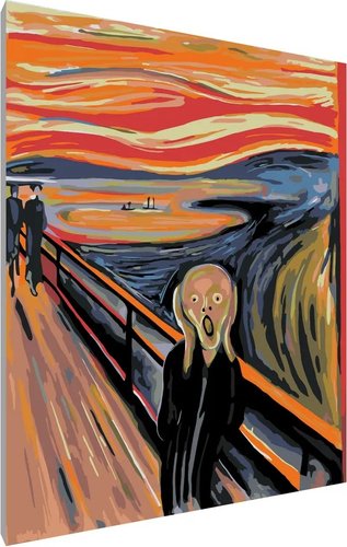 Картина по номерам PaintLine Эдвард Мунк. Крик PL-00108