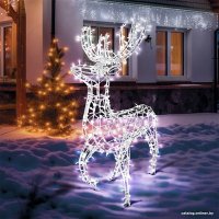 3D-фигура Neon-Night Олень 115х195 см 501-237 (белый)