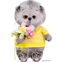 Классическая игрушка BUDI BASA Collection Басик Baby с букетом из цветов и ягод BB-082 (20 см)