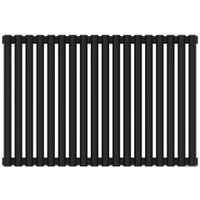 Стальной трубчатый радиатор Сунержа Эстет-11 500х810 18 секций (матовый черный)
