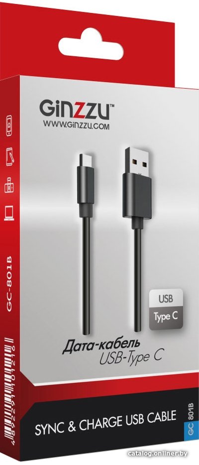 Кабель Ginzzu GC-801B