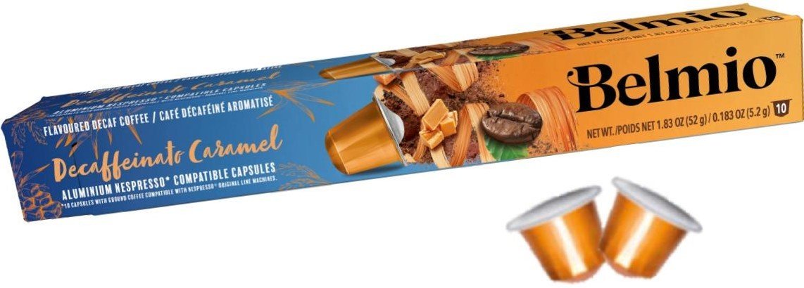 

Кофе в капсулах Belmio Decaffeinato Caramel 10 шт