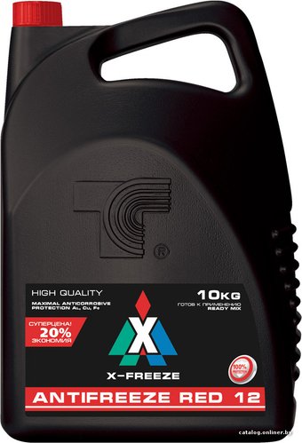 Антифриз X-Freeze Red 10кг