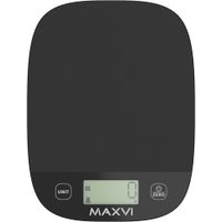 Кухонные весы Maxvi KS101P (черный)