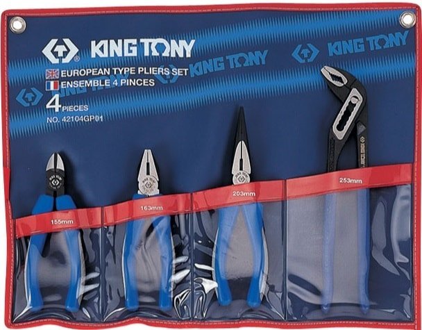 

Набор пассатижей King Tony 42104GP01 (4 предмета)