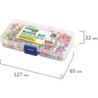 Бусины BRAUBERG Beads set 664693 (200 шт)