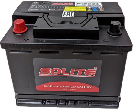 

Автомобильный аккумулятор Solite CMF 56220 (62 А·ч)