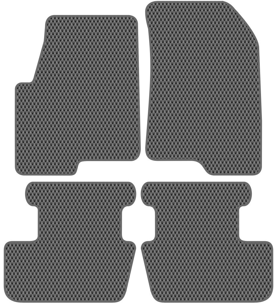 

Комплект ковриков для авто Alicosta Jeep Liberty I (suv / MK74) 2006 - 2011 (серый, ромб)